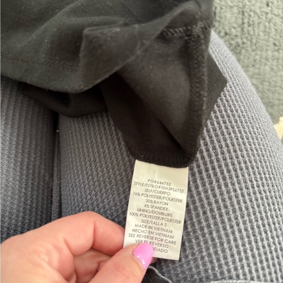 SHEIN Black Bodycon Dress Envelope Slit Bottom - Picture 6 of 6